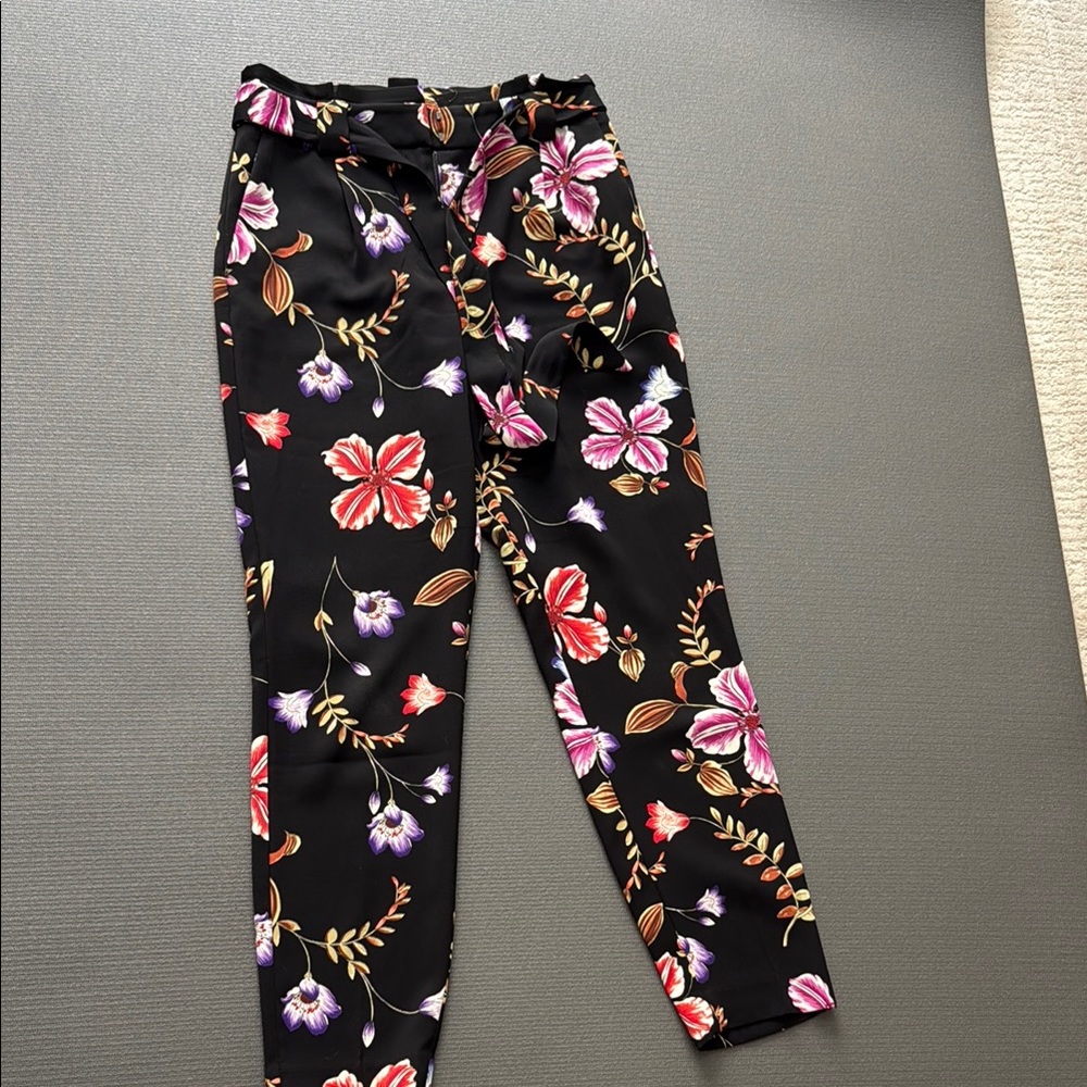 Express Sz 4R Ankle Black Pants